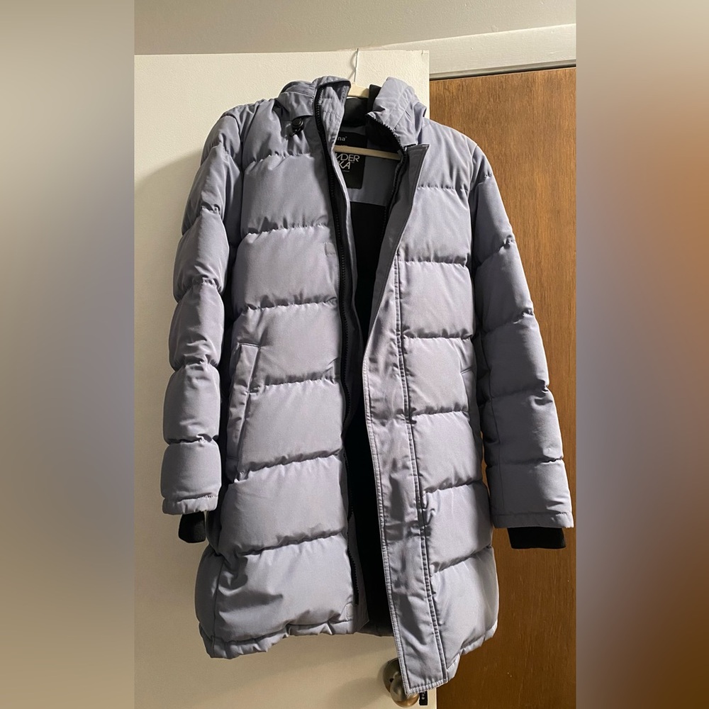 TNA Powder Parka in Light Blue